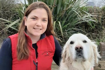 People of Rosscarbery- Gail Butler and her trusted boss/sidekick Holly